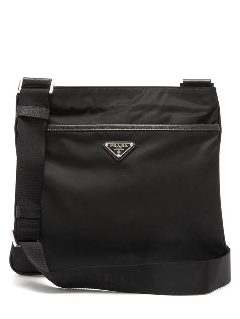 prada canvas messenger bag|nylon messenger bag for men.